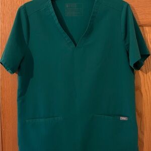 FIGS Green Scrub Top